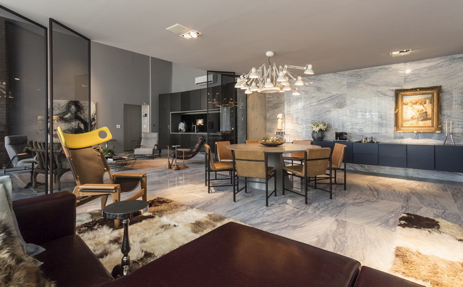 Modern apartment in Brazil