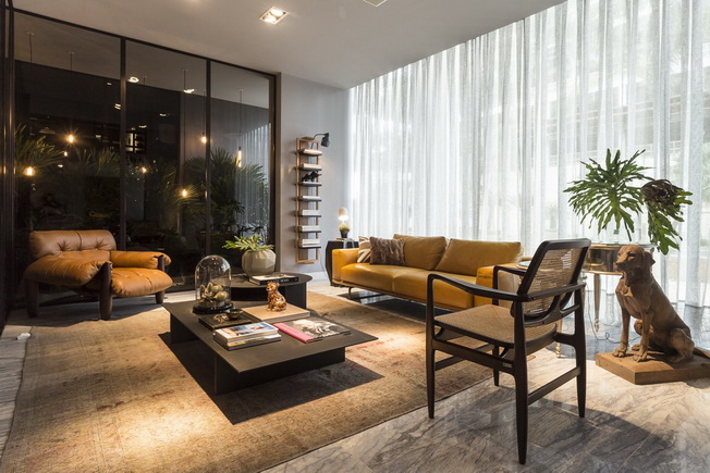 Modern apartment in Brazil