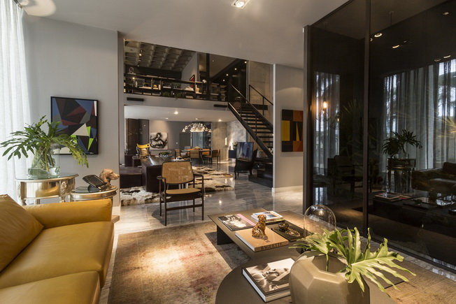 Modern apartment in Brazil