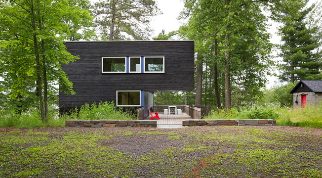 cottage by the lake