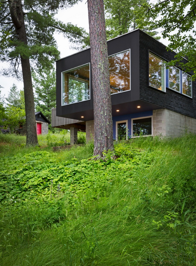 cottage by the lake