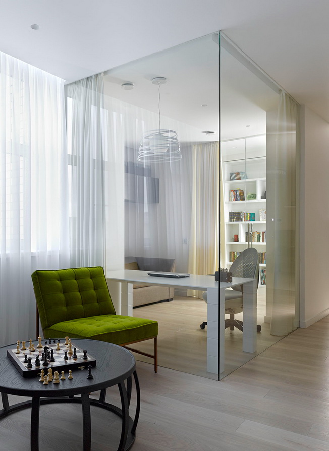 Nowoczesny i elegancki loft w Rosji