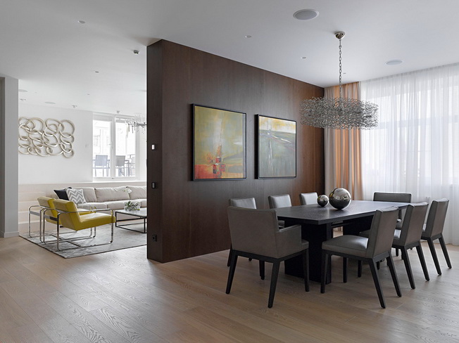 Nowoczesny i elegancki loft w Rosji