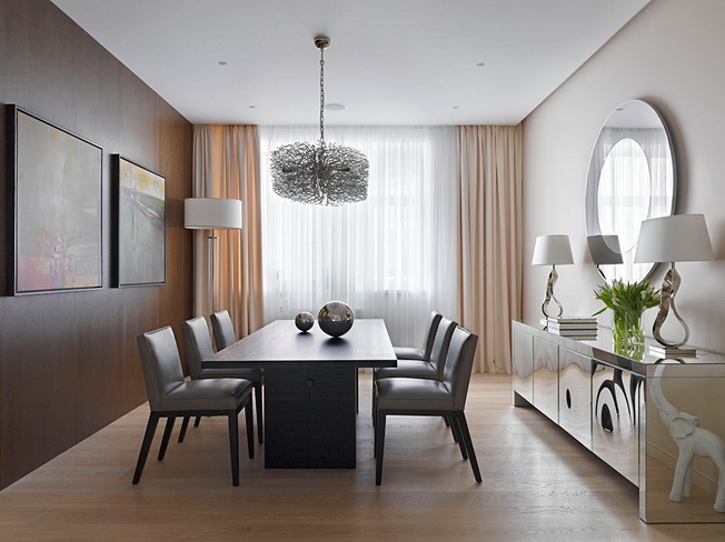 Nowoczesny i elegancki loft w Rosji