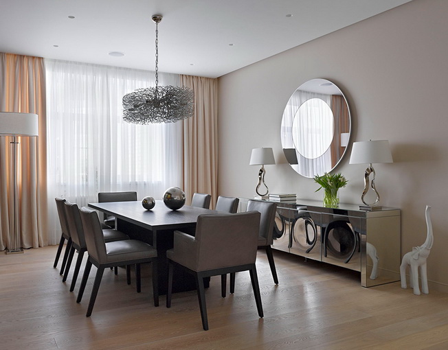 Nowoczesny i elegancki loft w Rosji