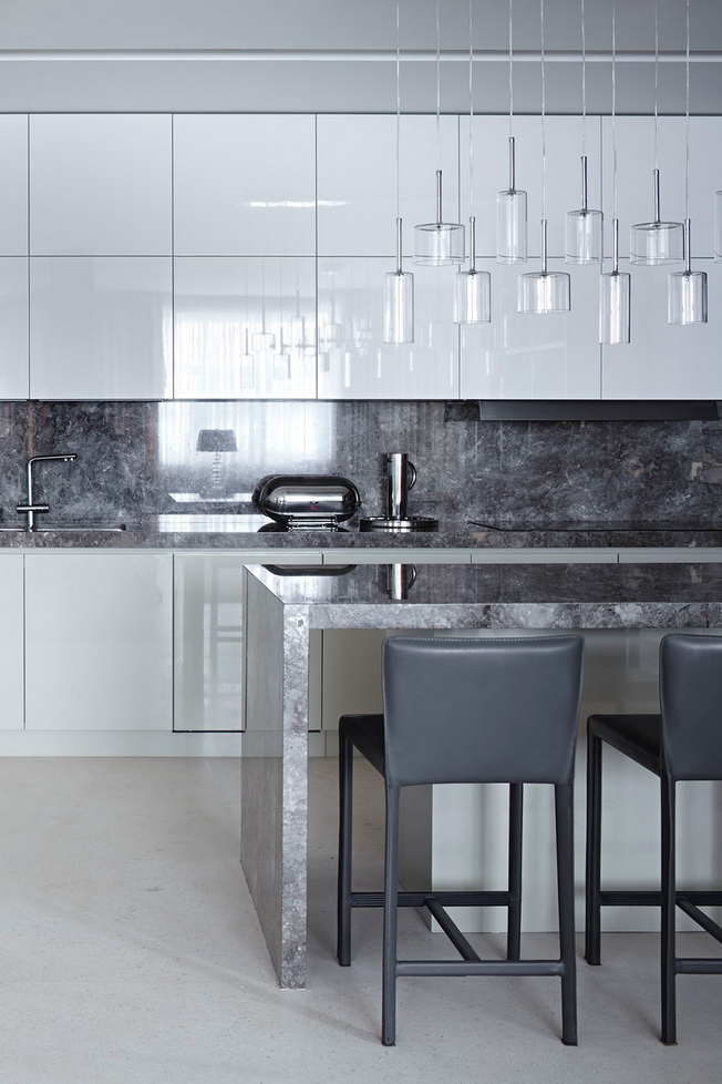 Nowoczesny i elegancki loft w Rosji