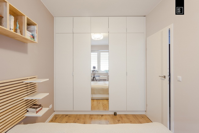 white bedroom closet