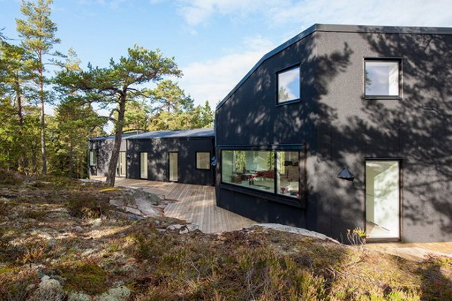 Schwedische Villa des Projekts pS Arkitektur Schwedische Villa des Projekts pS Arkitektur