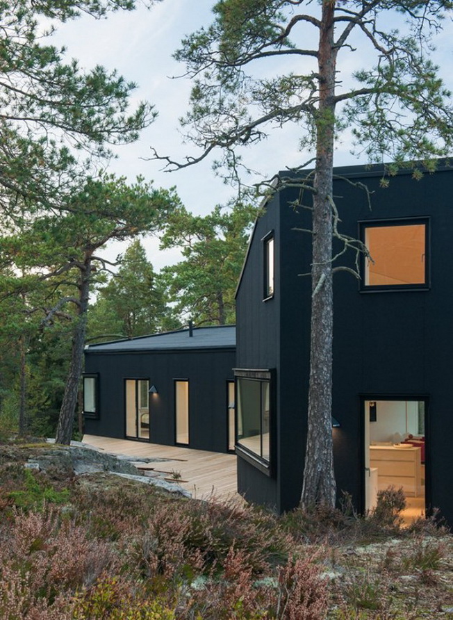Schwedische Villa des Projekts pS Arkitektur Schwedische Villa des Projekts pS Arkitektur