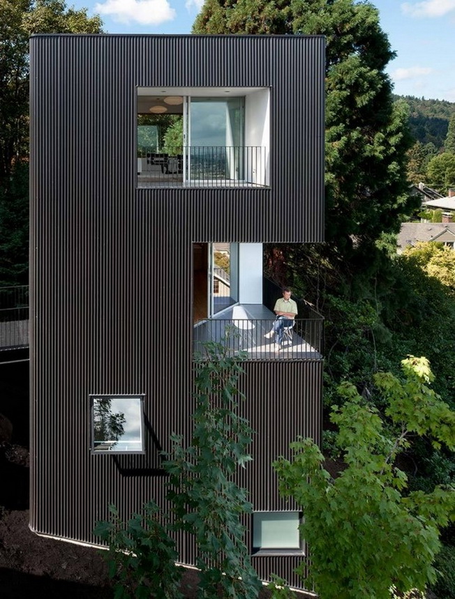 The Tower House autorstwa Benjamin Waechter Architect