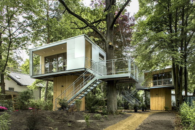 Urban Treehouse - new work by baumraum - Archiweb.pl